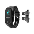 Smart Dual 2-In-1 Fitness Tracker & Wireless Earbuds